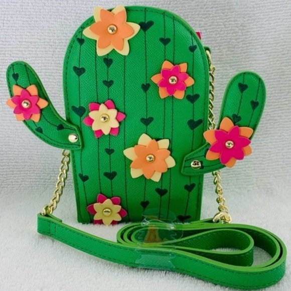 Betsey Johnson Handbags - BETSEY JOHNSON Cactus Kitsch Crossbody